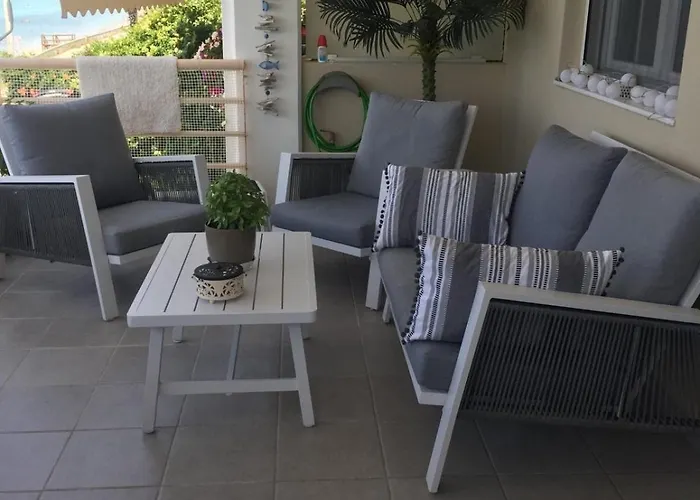 House In Front Of The Sea! Appartement Siviri